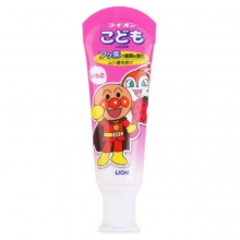日本狮王（Lion）-面包超人儿童牙膏(草莓味) 40g