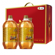 中粮福临门-家香味沂蒙土榨花生仁油礼盒900mL*2