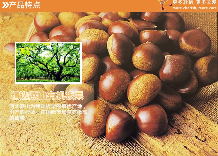 园中园燕山甘栗仁(100g)